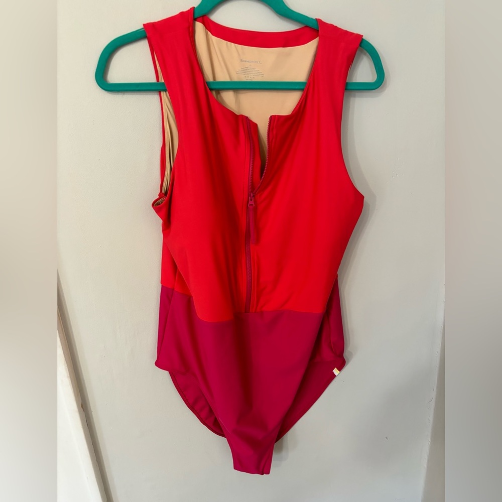 Summersalt The Surge Zip Front One Piece